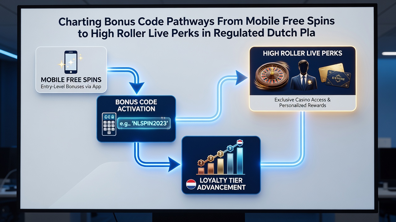 Diagram van de transitie van mobiele spins naar live VIP voordelen in Nederlandse casino platforms