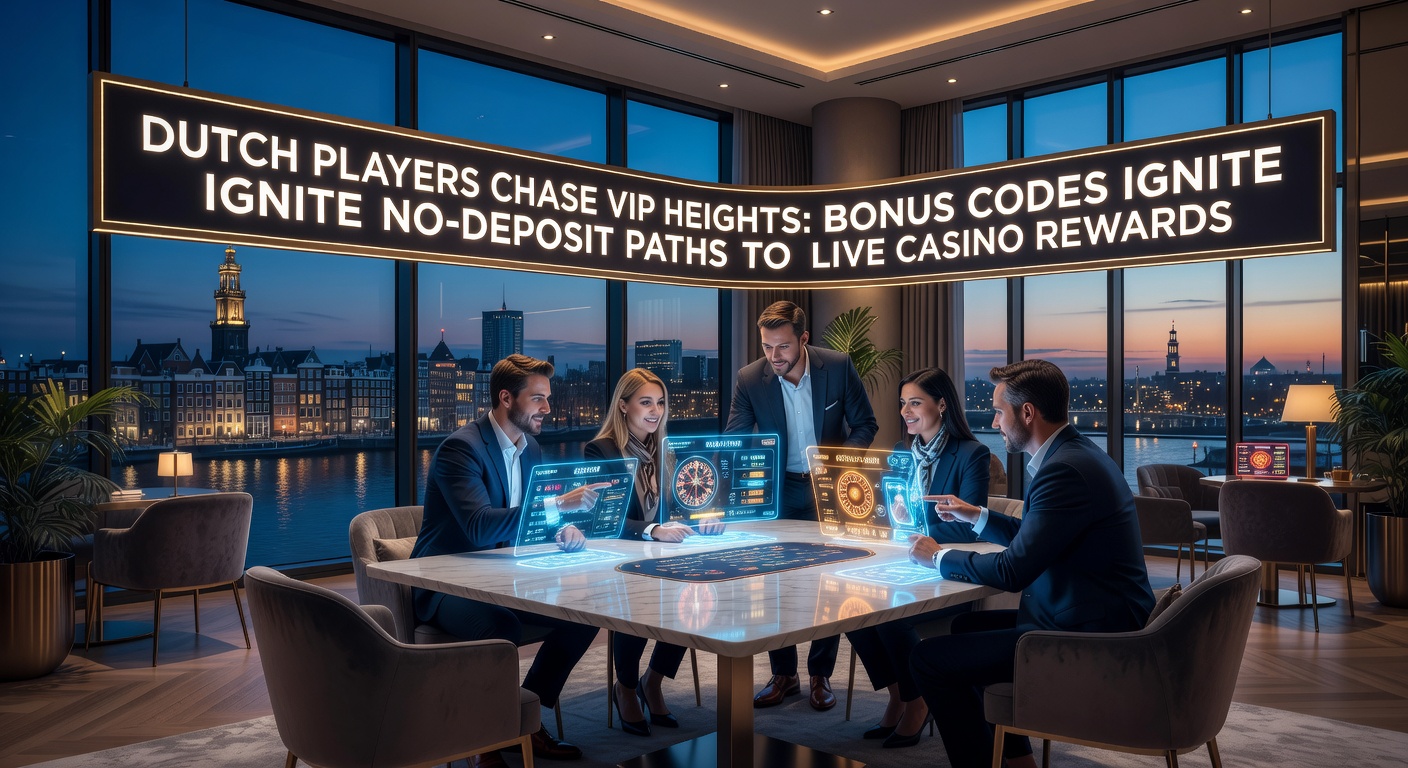 VIP-ladder in Nederlands casino met live dealer tafels en bonuscode acties