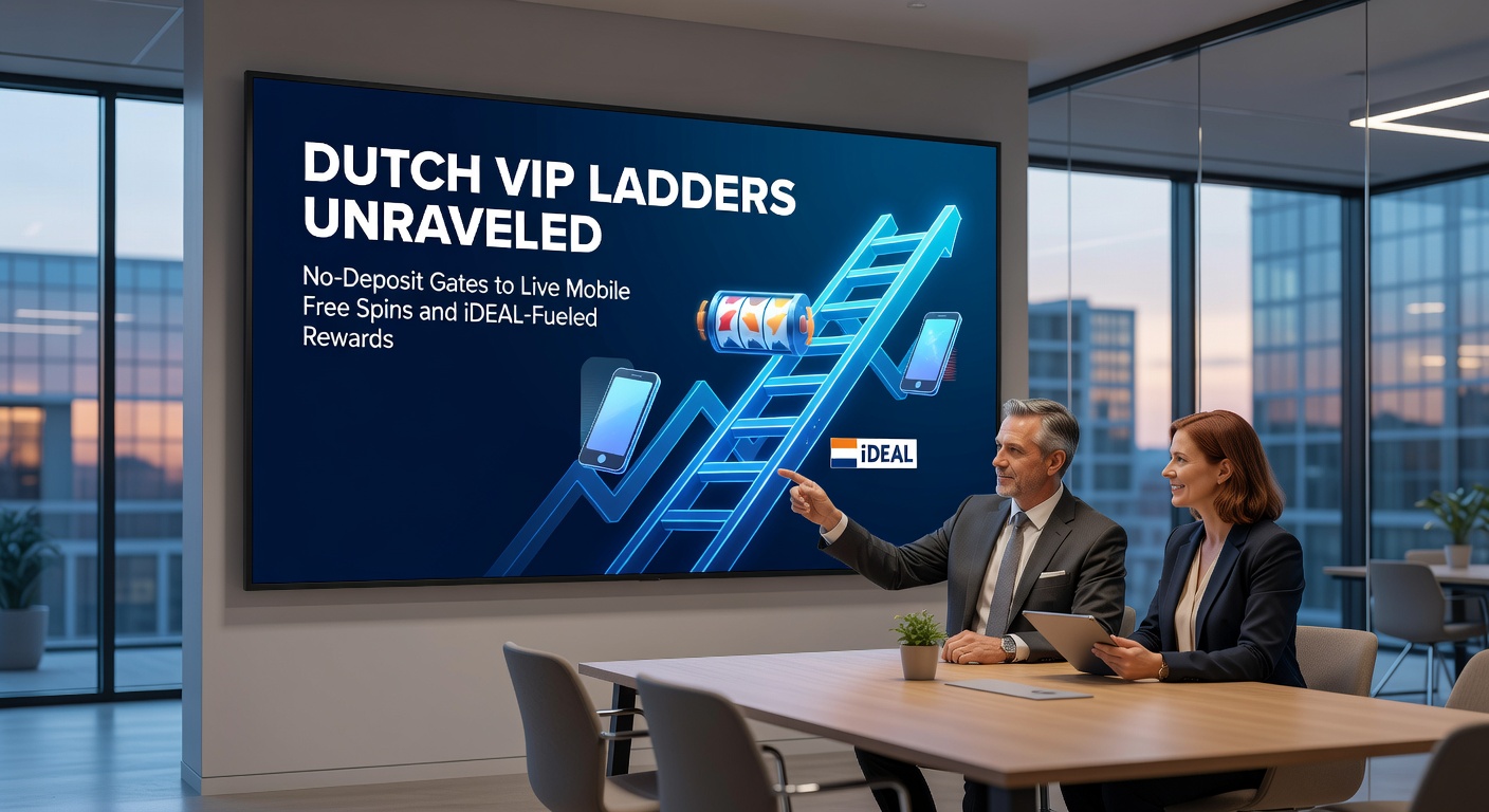 Mobiele interface met live dealer free spins en iDEAL betaaloptie in een VIP-programma